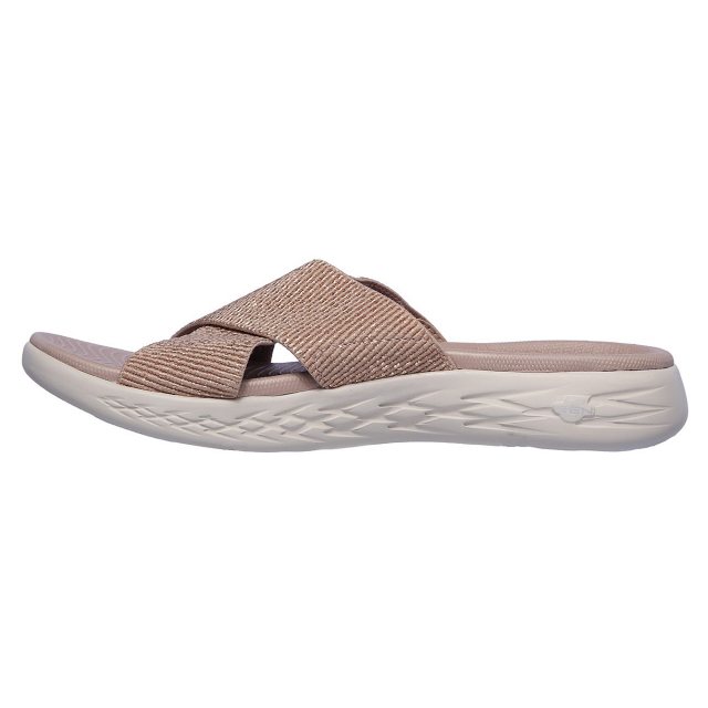 Skechers On the GO 600 - Glistening Rosegold 16259 RSGD - Mule Sandals ...